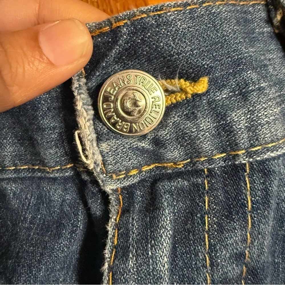 True Religion Men's Vintage Billy Bootcut Jeans Size 36x33 Relaxed Made In USA